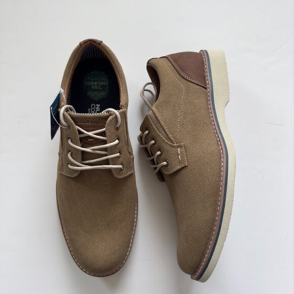 NWT Nunn Bush Barklay Canvas Plain Toe Oxford - Picture 1 of 11